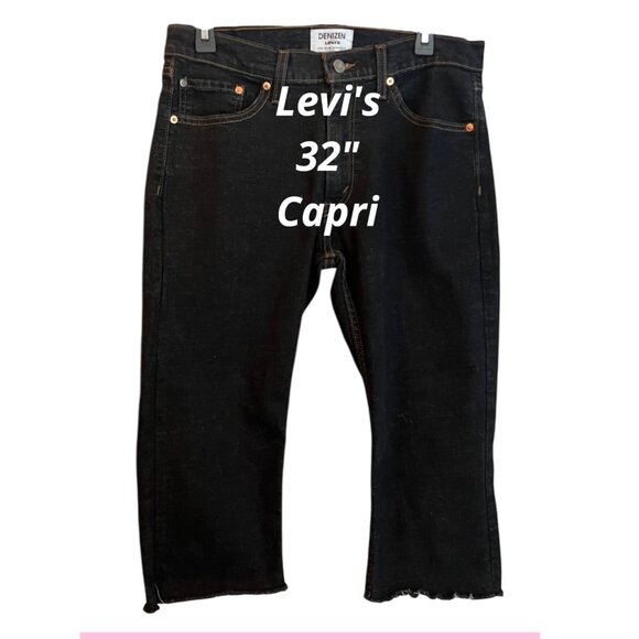 Denizen from Levi's Denim - ✅3/$20 sale-LEVI'S Denizen 232 Slim Straight Capri Length--32" waist